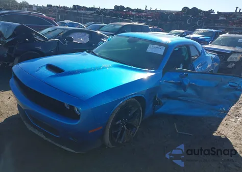 2023 Dodge Challenger R/T из США, поврежденный, VIN 2C3CDZBT3PH615021
